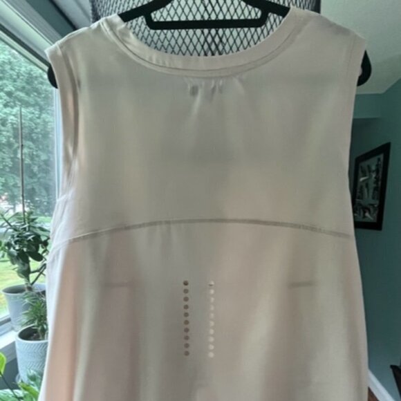 FLX Women's Sleeveless Athletic Light Pink Top Bottom Drawstring Size Plus 3X - Picture 6 of 10